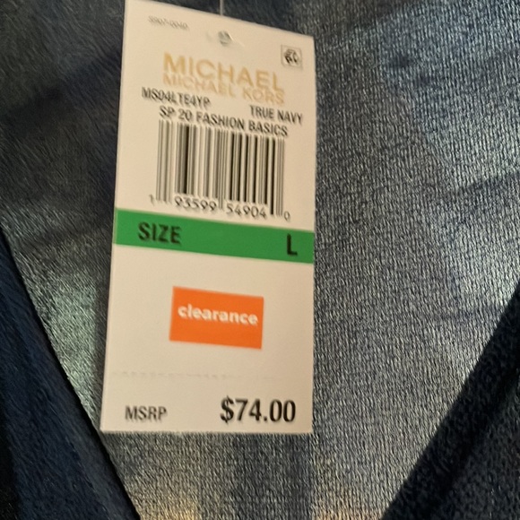 NWT Michael Kors sheer tank - Picture 4 of 8